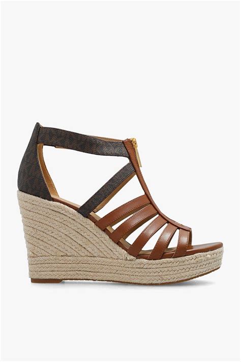 michael kors wedge shoes|michael kors bradley canvas wedge.